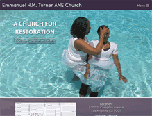 Tablet Screenshot of emmanuel-hmturner.com